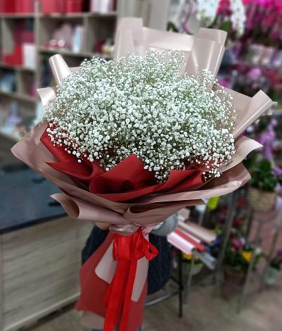 Букет цветов из: Гипсофила в Семендере
