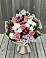 Букет цветов из: Альстромерии, Гвоздики, Розы и Хризантемы в Семендере