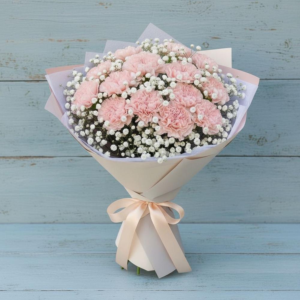 Букет цветов из: Гвоздики в Семендере