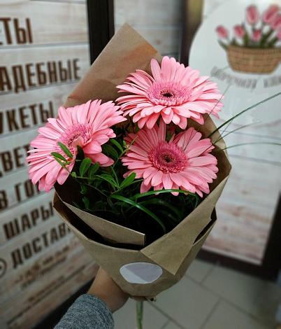 Букет цветов из: Герберы в Семендере