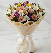 Букет цветов из:  Альстромерии #REPLACE_PRED# Семендере