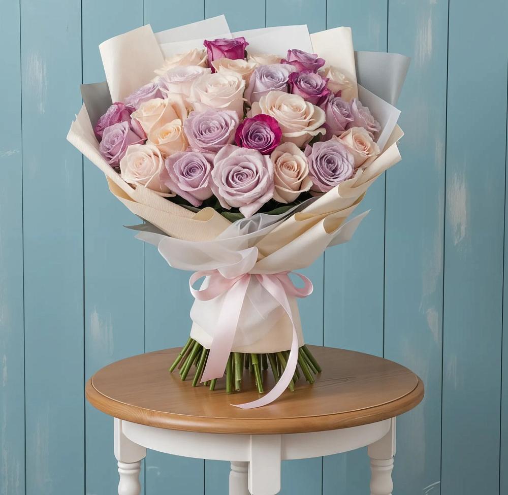 Букет цветов из: Розы в Семендере