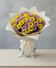 Букет цветов из:  Хризантемы в Семендере