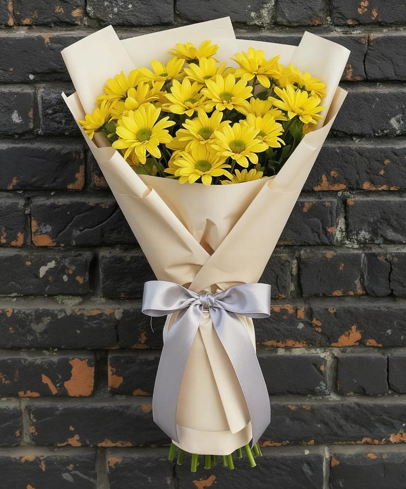Букет цветов из: Хризантемы в Семендере