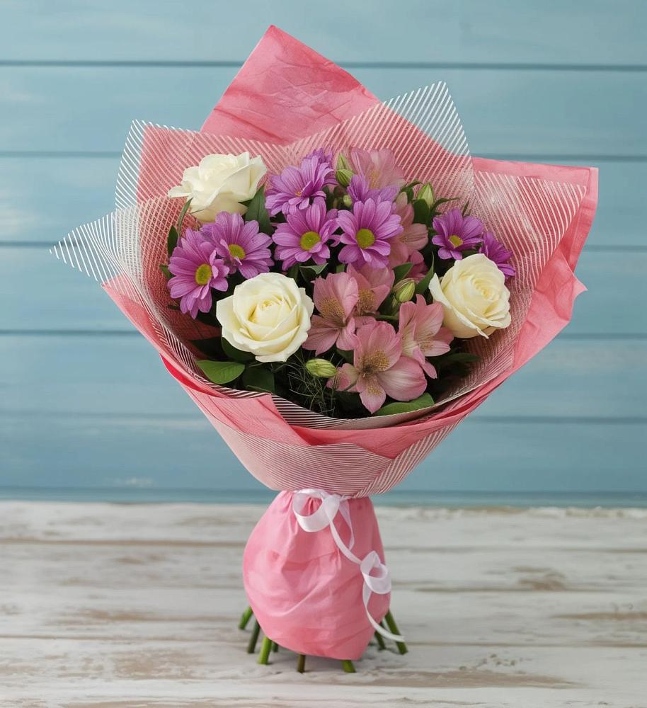 Букет цветов из: Герберы в Семендере