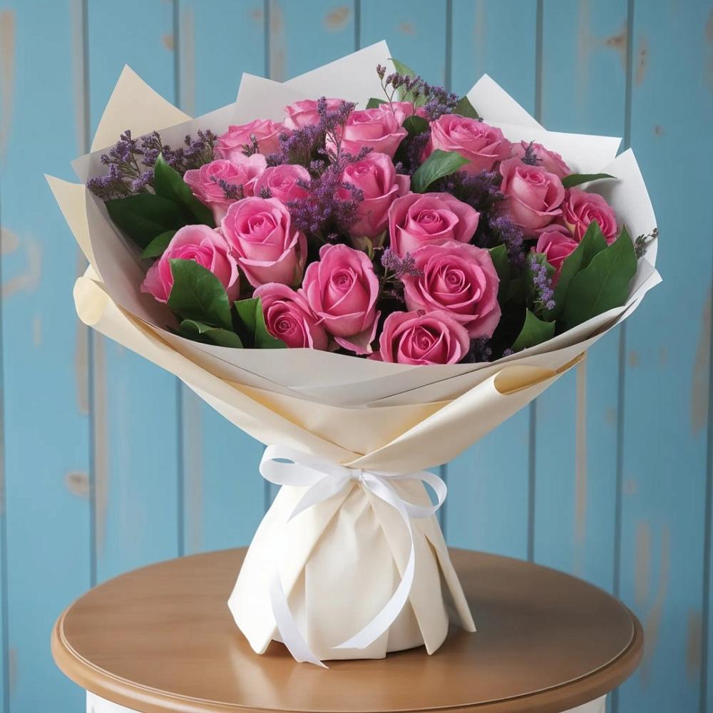 Букет цветов из: Розы в Семендере