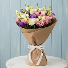 Букет цветов из:  Лизиантусы #REPLACE_PRED# Семендере